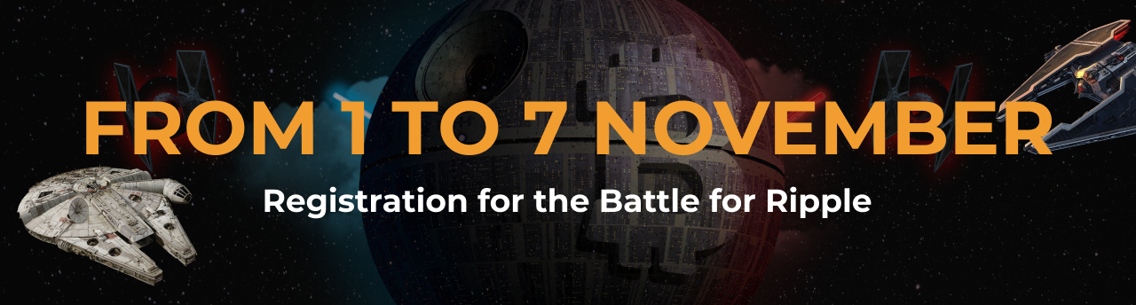 Registration for the battle for Ripple