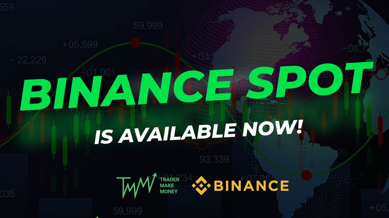 Binance Spot Is Available With TraderMake.Money!